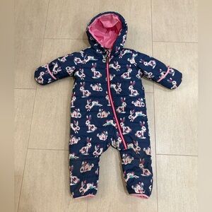 Hatley one-piece toddler snowsuit size 18-24 months